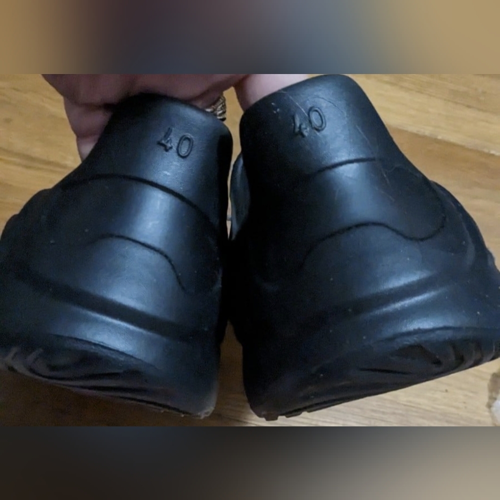 Black Slip-On Clogs - Picture 4 of 4